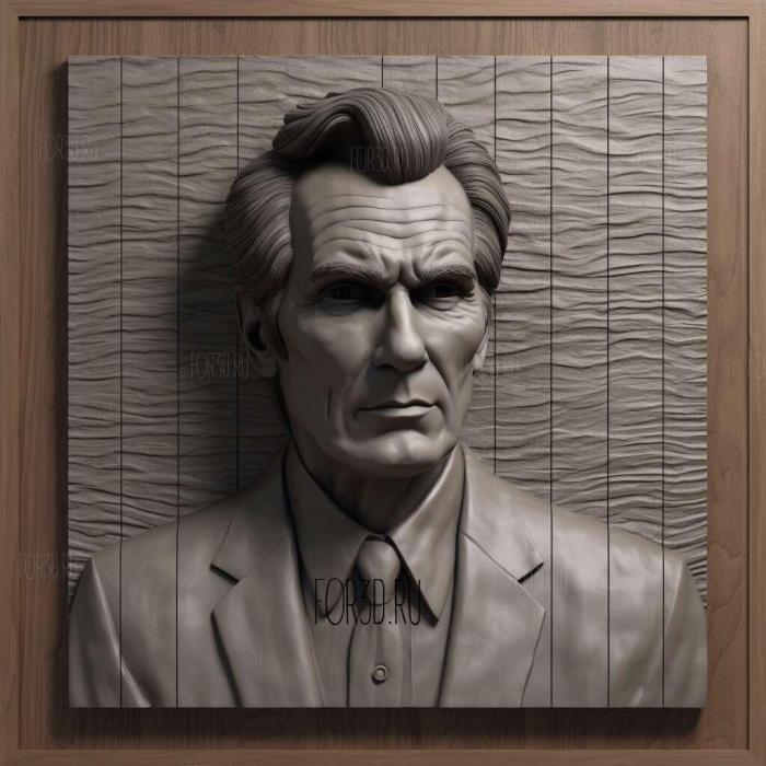 patrick bateman 2 stl model for CNC